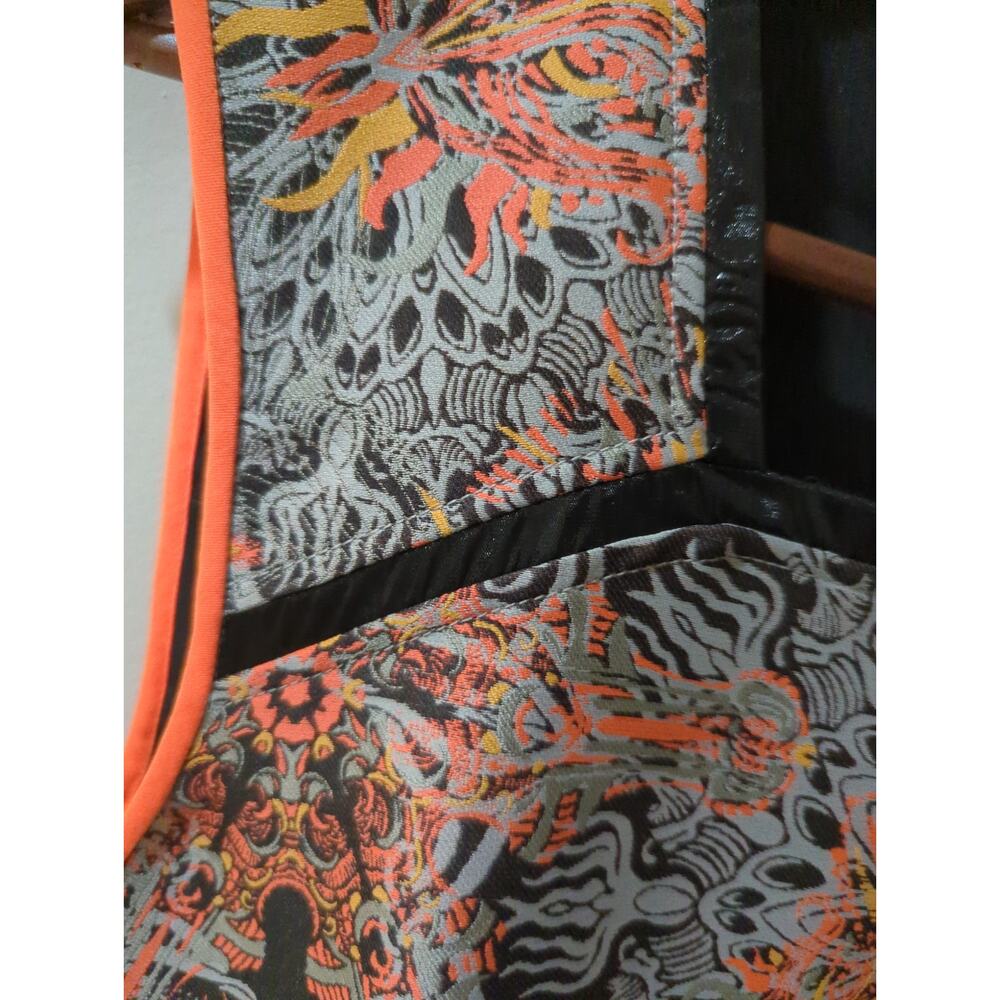 Helmut Lang Asymmetrical Medallion Runway Dress - image 6